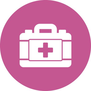 İlk yardım kiti vektör illüstrasyonu 