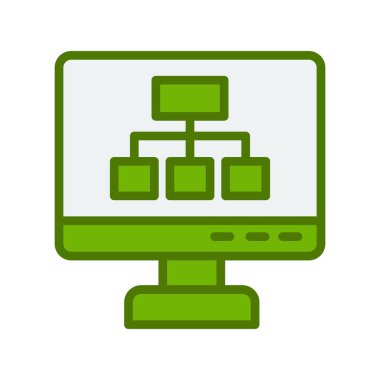 ağ paylaşım simgesi çizimi