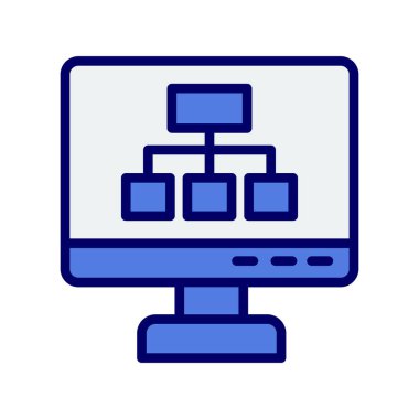 ağ paylaşım simgesi çizimi