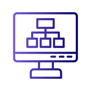 Ağ web simge vektör çizim