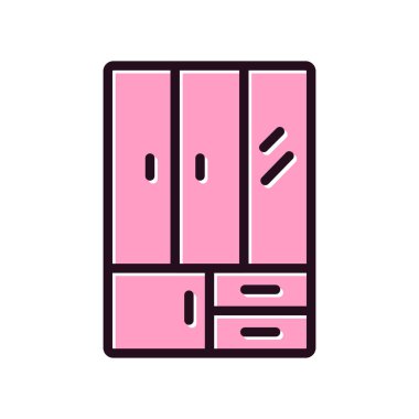 arşiv vektörü ince çizgi simgesi