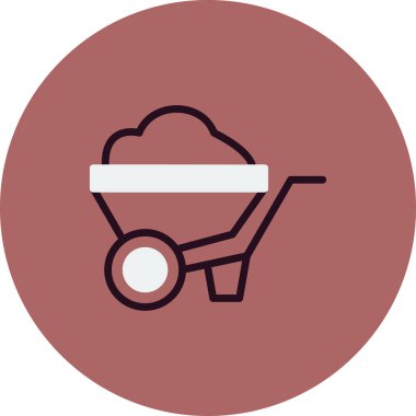 Yapı ve ticari simgenin vektör illüstrasyonu