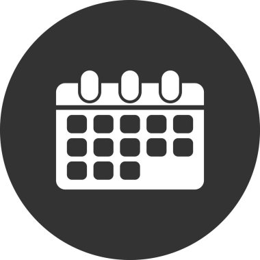 Zaman çizelgesi takviminin vektör düz çizimi 