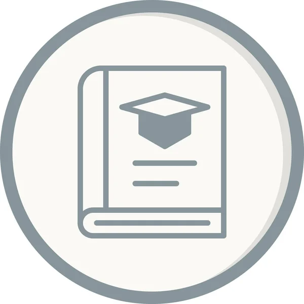 Book Icon Education Design Vector Illustration — ストックベクタ