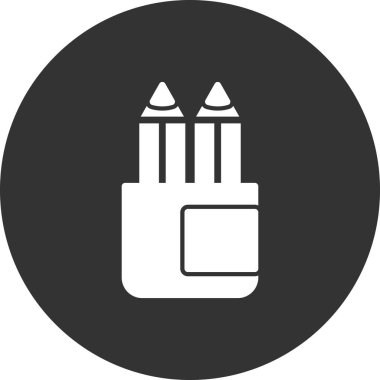 kalem rengi ikon vektör illüstrasyon tasarımı