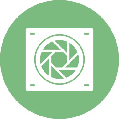 Kamera simgesinin vektör illüstrasyonu