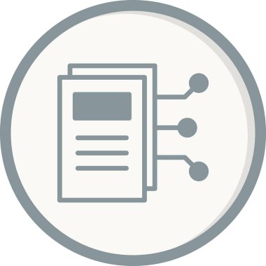 Akıllı Sözleşmeler, kağıt vektörü resimleme tasarımı