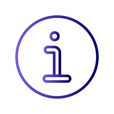 bilgi simgesi, bilgi düz vektör illüstrasyonu 