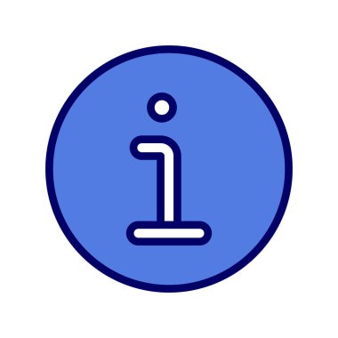 bilgi simgesi, bilgi düz vektör illüstrasyonu 