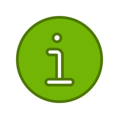 bilgi simgesi, bilgi düz vektör illüstrasyonu 