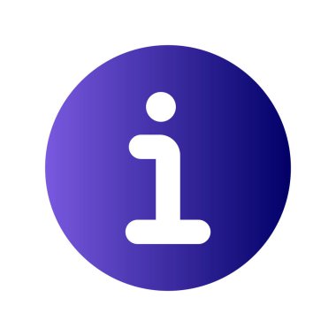 bilgi simgesi, bilgi düz vektör illüstrasyonu 