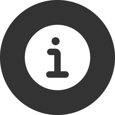 bilgi simgesi, bilgi düz vektör illüstrasyonu 