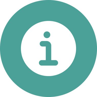 bilgi simgesi, bilgi düz vektör illüstrasyonu 