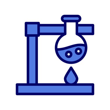 Test tübü simgesinin vektör çizimi, Laboratuvar Deneyi
