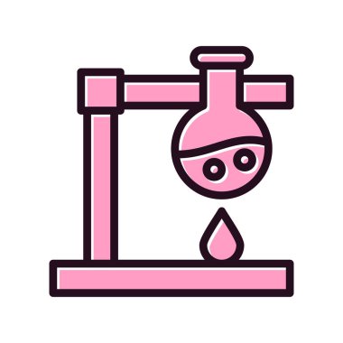 Test tübü simgesinin vektör çizimi, Laboratuvar Deneyi