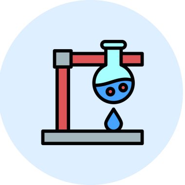 Test tübü simgesinin vektör çizimi, Laboratuvar Deneyi