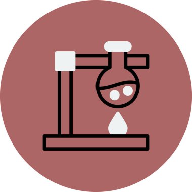 Test tübü simgesinin vektör çizimi, Laboratuvar Deneyi