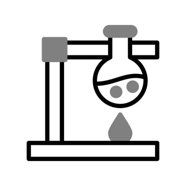 Test tübü simgesinin vektör çizimi, Laboratuvar Deneyi