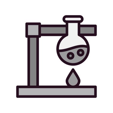 Test tübü simgesinin vektör çizimi, Laboratuvar Deneyi