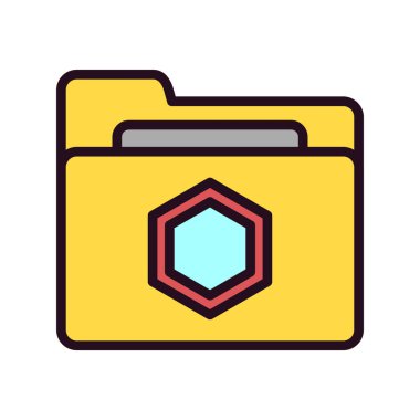 Dizin simgesinin vektör illüstrasyonu