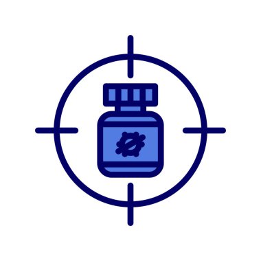 seo modern simgesinin vektör illüstrasyonu