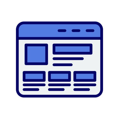 Kodlama simgesi izole edildi, vektör illüstrasyonu dolduruldu