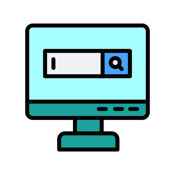 Computer Hardware Vektor Illustration — Stockvektor