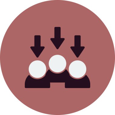 seo modern simgesinin vektör illüstrasyonu