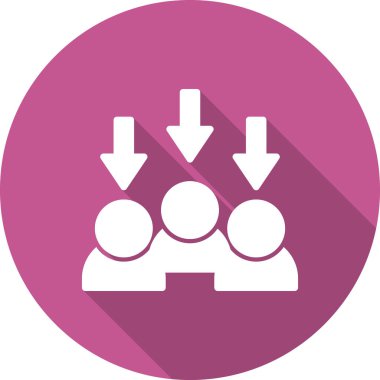 seo modern simgesinin vektör illüstrasyonu