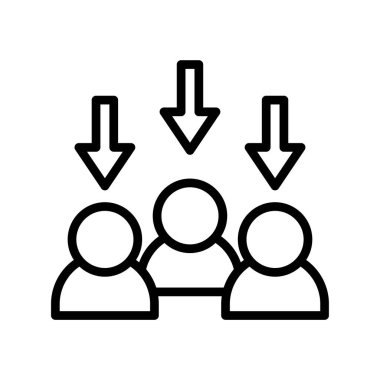 seo modern simgesinin vektör illüstrasyonu