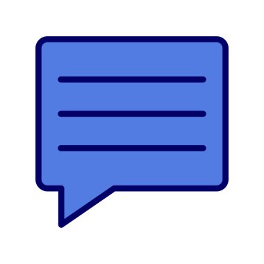 konuşma sohbet renk çizimi