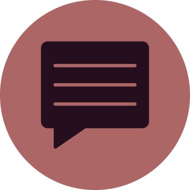 konuşma sohbet renk çizimi