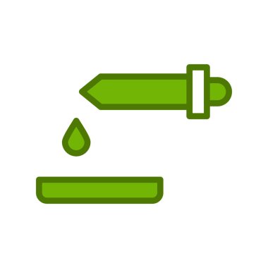 Su damlası ikon vektörü. İnce çizgi işareti. izole edilmiş sınır sembolü çizimi