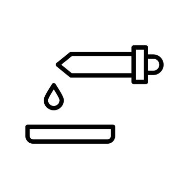 Su simgesinin vektör illüstrasyonu