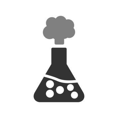 Kimyasal deney vektör illüstrasyonu 