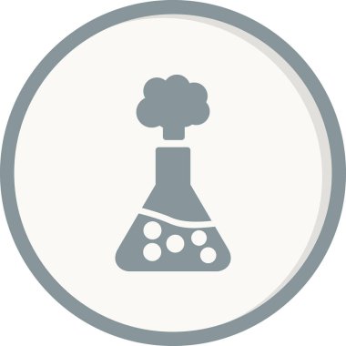 Kimyasal deney vektör illüstrasyonu 