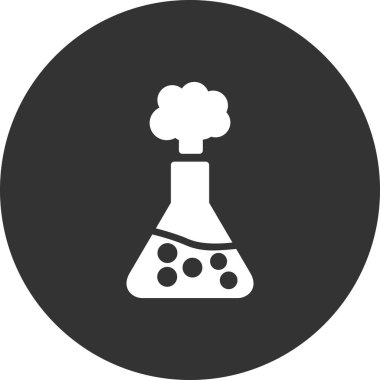 Kimyasal deney vektör illüstrasyonu 