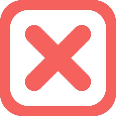 basit illüstrasyon web simgesini iptal et