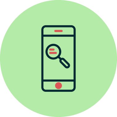 seo modern simgesinin vektör illüstrasyonu