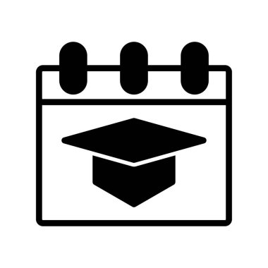 Eğitim simgesi vektör illüstrasyonu