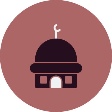 Ramazan Kareem vektör simgesi simgesi çizimi