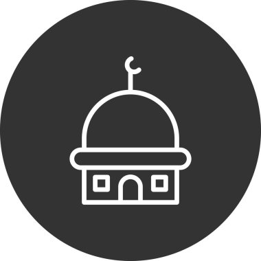 Ramazan simgesinin vektör illüstrasyonu