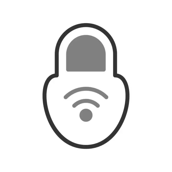 Illustration Vectorielle Icône Smart Lock — Image vectorielle