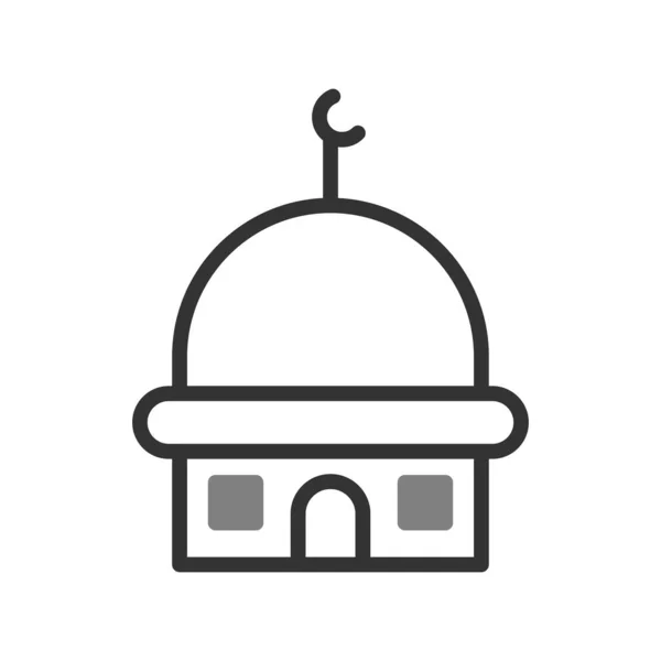 Ilustración Vectorial Del Icono Ramadán — Vector de stock