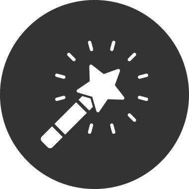 Havai fişekler. Web simgesi basit illüstrasyon