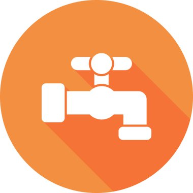 Tesisat ikonu. vektör illüstrasyonu