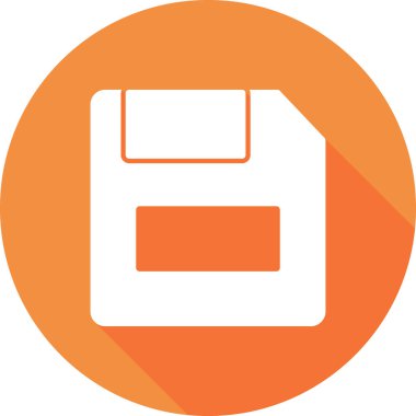 Dosya biçim simgesinin vektör illüstrasyonu