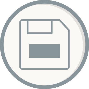 dosya biçimi simgesi, vektör illüstrasyonu