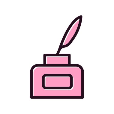 kalem simgesi vektör illüstrasyonu