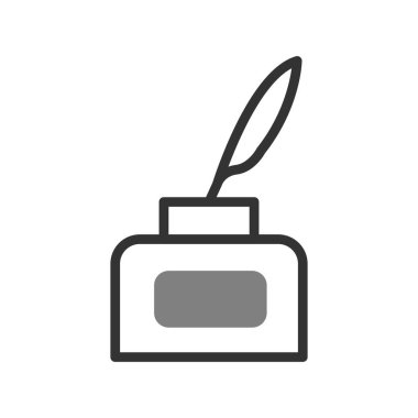 kalem simgesi vektör illüstrasyonu